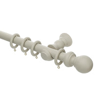 Stone Wooden Curtain Poles
